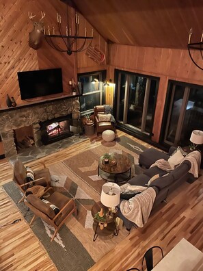 Älytelevisio, takka