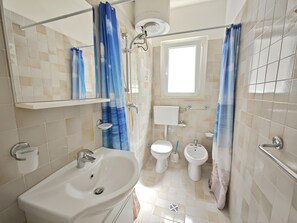 Een douche, een bidet
