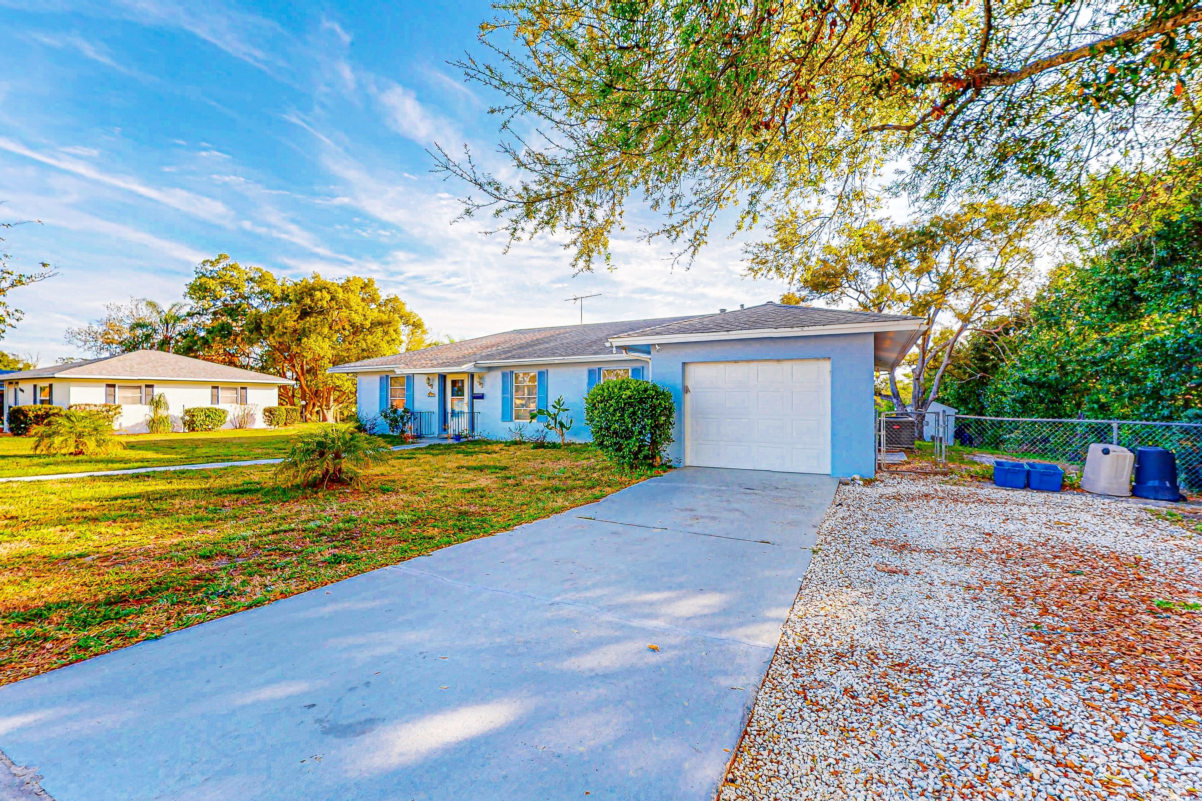 Snowbird-friendly waterfront home with water views, screened porch, streaming