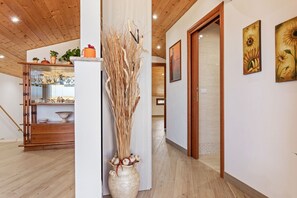 Villa, 3 habitaciones, piscina privada, vistas al jardín | Salón