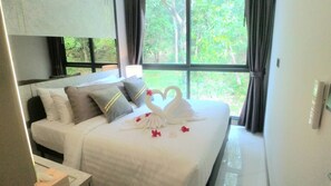 Apartment, 2 Bedrooms, Accessible, Balcony | 2 bedrooms - A206- 2 Bdr Condo With Forest View, Ao Nang Beach (Krabi)