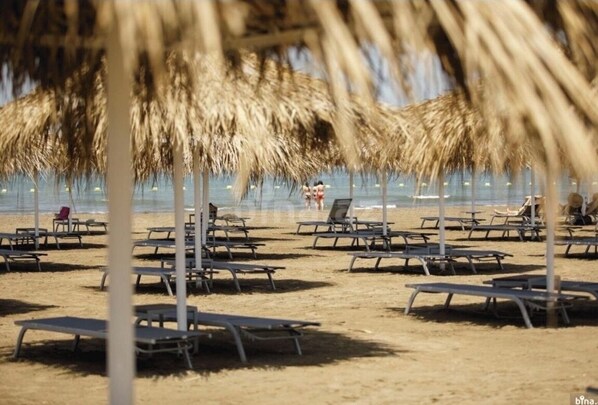 Accommodatie ligt op het strand