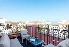 Deluxe penthouse | Terras