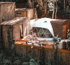 Fachada de la propiedad