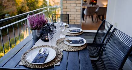 Balkon-suite am Sieben-seen-center für 4