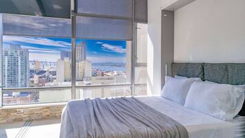 2 bedrooms, iron/ironing board, travel crib, WiFi