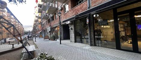 تفاصيل الفندق من الخارج