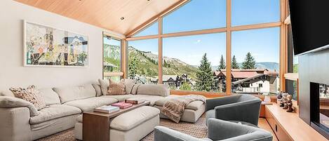 スマートテレビ、暖炉