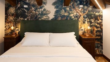 1 habitación, tabla de planchar con plancha, wifi y ropa de cama