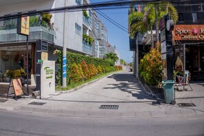 ทางเข้าที่พัก