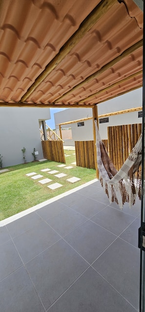 Double Room, Garden View | Terrace/patio