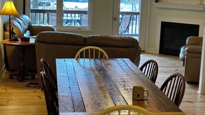 Unclassified image, 2 of 36, button - Riverfront AlpineRiverBear, Sleeps10, Walk To Oktoberfest! 2 HotTubs, HomeCinema (Helen)