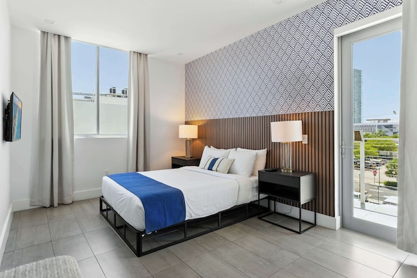 2 bedrooms, iron/ironing board, travel crib, WiFi