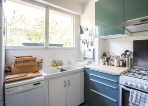 Private kitchen - Somptueux Appartement à Proximité de Tous Sites Olympiques (Paris)