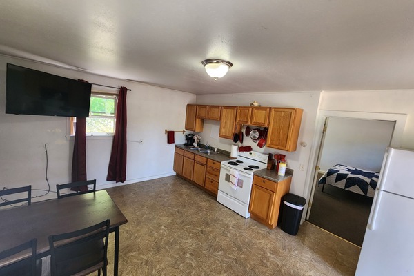 Microwave, oven, stovetop, paper towels