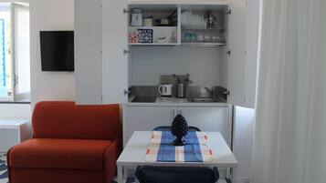 Deluxe appartement | Privékeuken | Een waterkoker