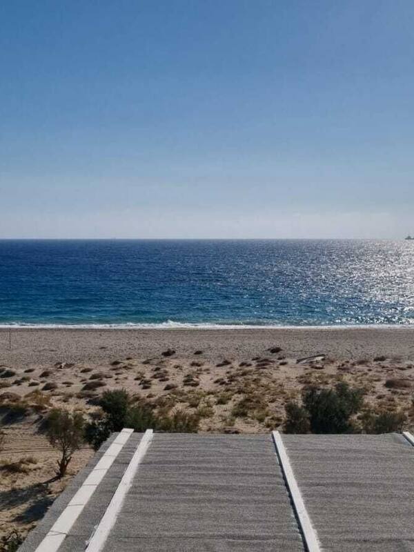 On the beach