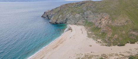 Vue sur la plage/lâocĂ©an