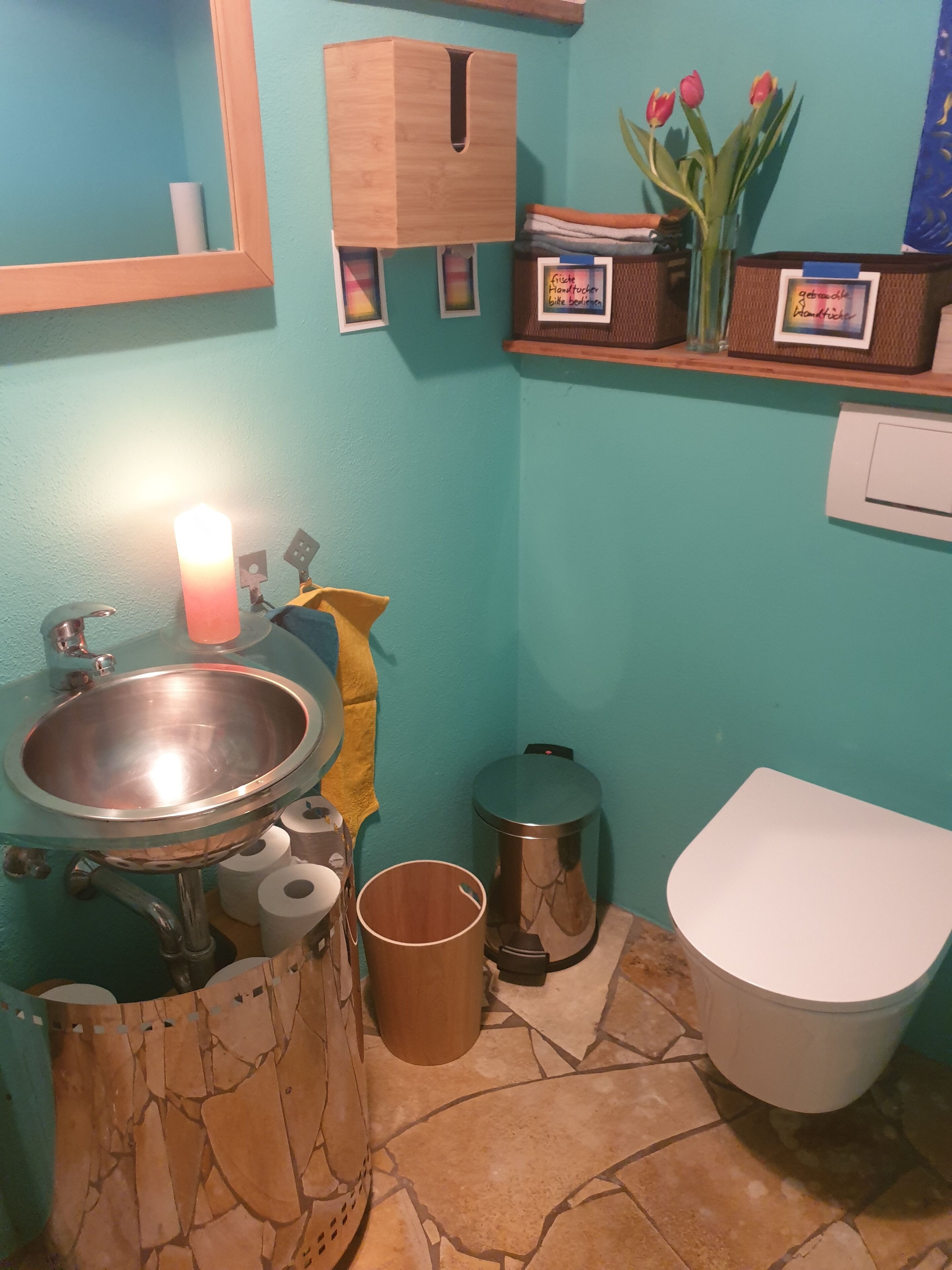 Gästetoilette im Erdgeschoss