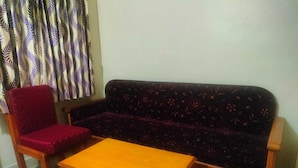 Honeymoon-Suite | Wohnbereich | Fernseher