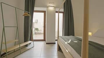 Premium bedding, down comforters, memory foam beds, soundproofing