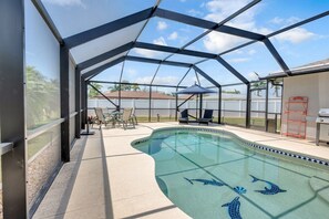 Piscine chauffée