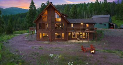 Luxury MT Ranch - 33ac - Trails - Views - Skiing - National Parks