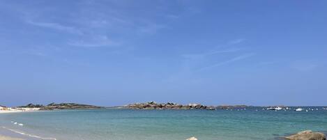 Accommodatie ligt op het strand