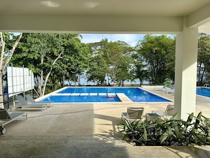 Piscina a l'aire lliure