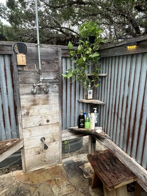 Property grounds - Cozy Rustic Cabin in Paradise -- Excellent for Viewing Eclipse! (Utopia)