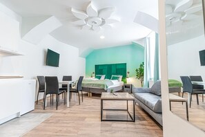 1 Schlafzimmer, Bügeleisen/Bügelbrett, WLAN, Bettwäsche