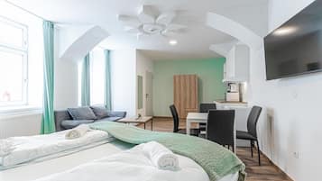 1 bedroom, iron/ironing board, WiFi, bed sheets