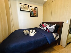 1 bedroom, iron/ironing board, free WiFi, bed sheets