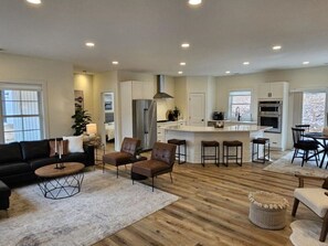 TV connectée, cheminée