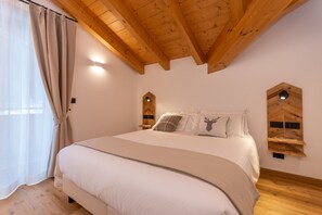 1 bedroom, in-room safe, free WiFi, bed sheets - B&B L'Avez 5 (Canale d´Agordo)