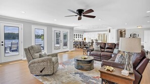 Smart TV, video games, table football