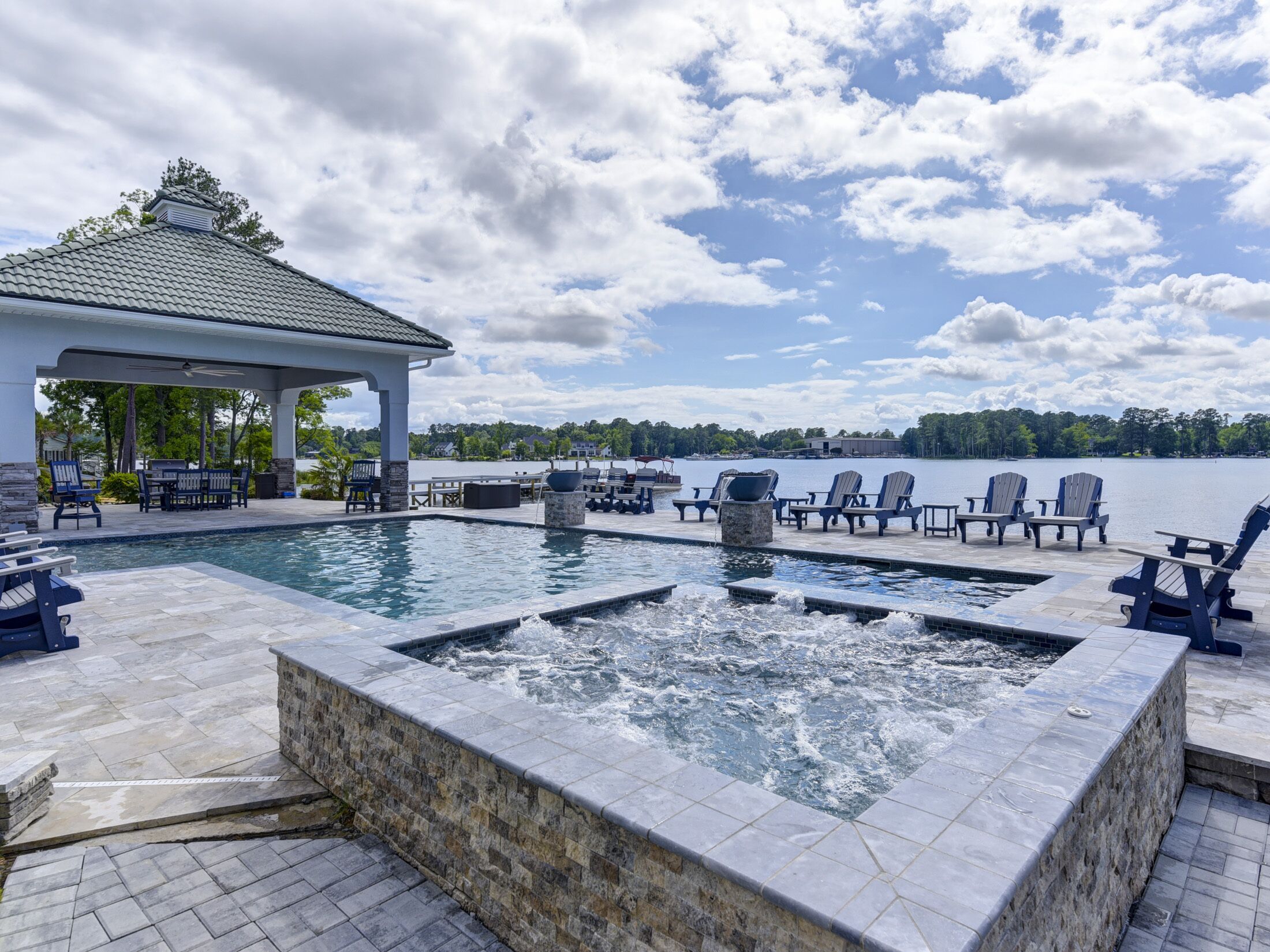 Alberca al aire libre 