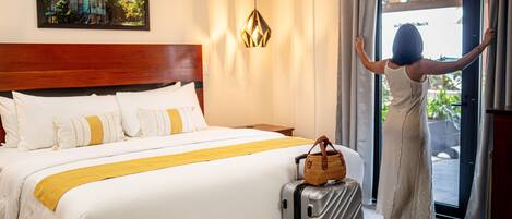 1 bedroom, in-room safe, individually decorated, blackout curtains