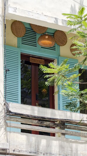 Façade de l’hébergement