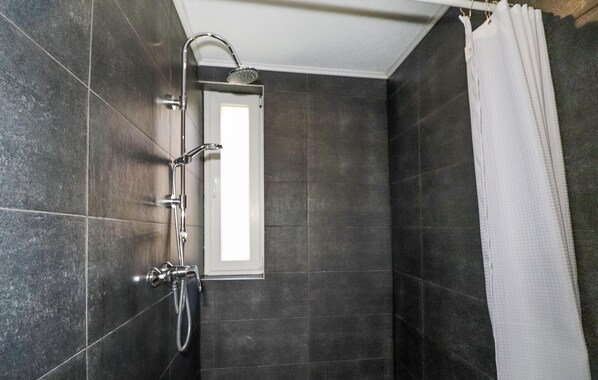 Shower, hair dryer