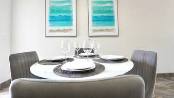 Premium Villa, 2 Bedrooms, River View | In-room dining
