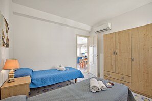 2 ห้องนอน, เตารีด/โต๊ะรีดผ้า, Wi-Fi ฟรี, ผ้าปูที่นอน