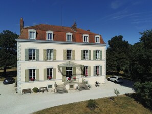 Façade de l’hébergement