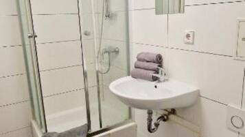Dusche, Handtücher