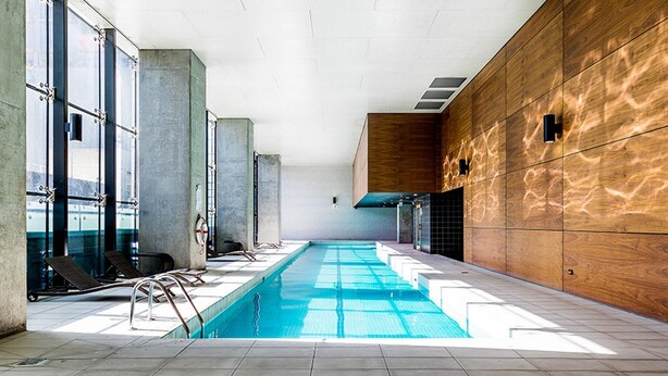 Piscine couverte