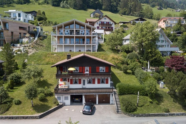 Apartment Bergdohle Drohnenbild