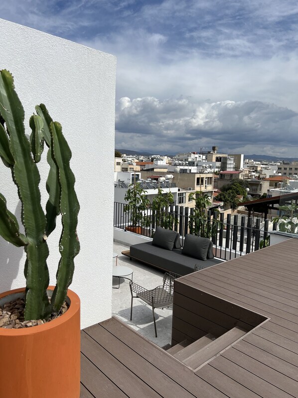 Terrasse sur le toit
