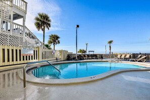 Una piscina climatizada