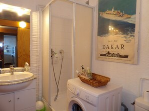 Shower, hair dryer - Superb sea view in St Cyprien with your feet in the water (Saint-Cyprien)