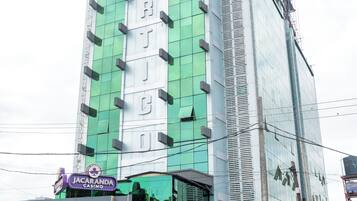 Fassade der Unterkunft